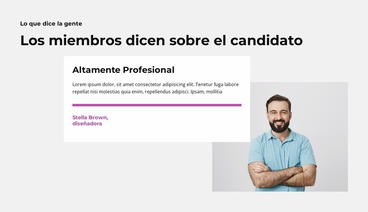 Miembro del partido del Congreso Plantillas de creación de sitios web