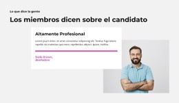 CSS Gratuito Para Miembro Del Partido Del Congreso