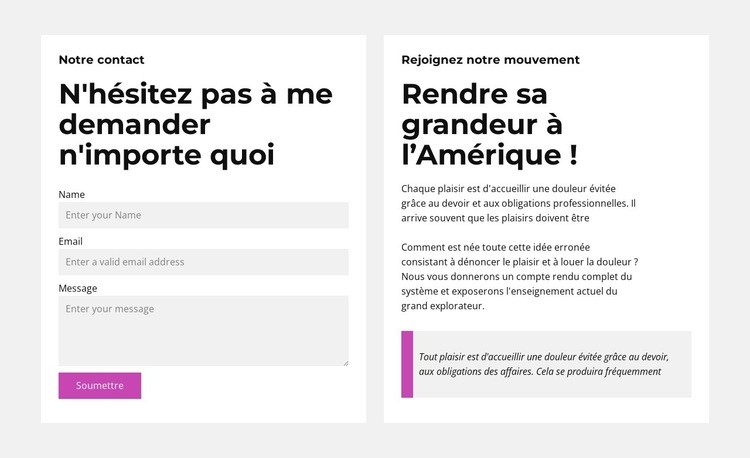 Très professionnel Modèles de constructeur de sites Web