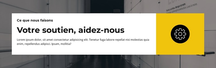 Le voyage politique a commencé Modèle HTML