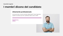 Membro Del Partito Del Congresso Modello