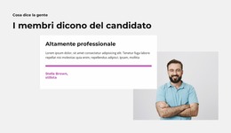 Membro Del Partito Del Congresso - Modello Joomla Definitivo