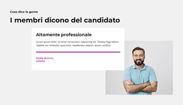 Membro Del Partito Del Congresso - Tema WordPress Pronto Per L'Uso