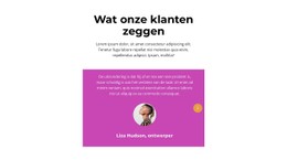 Baan Probleem Sjabloon HTML CSS Responsief