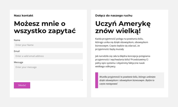 Wysoce profesjonalny Szablon CSS