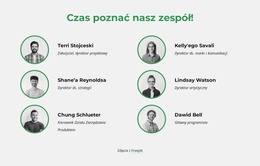 Czas Poznać Nasz Kreatywny Zespół - Szablon Witryny Joomla