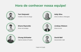 É Hora De Conhecer Nossa Equipe Criativa