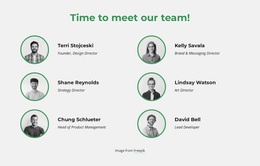 Time To Meet Our Creative Team - Ultimate Website Design