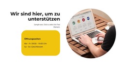 Bürgerrechte - HTML-Websitevorlage