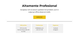 Cambiemos La Nación: Plantilla De Página HTML