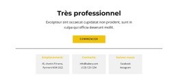 Changeons La Nation - Modèle HTML D'Une Page