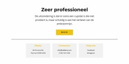 Laten We De Natie Veranderen - Professionele HTML5-Sjabloon