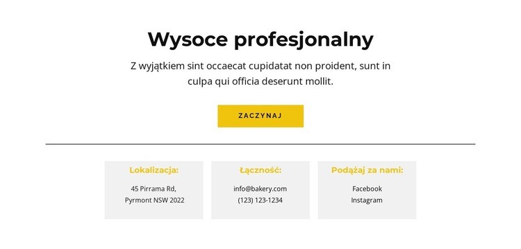 Zmieńmy naród Projekt strony internetowej