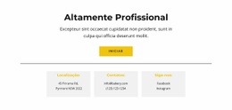 Vamos Mudar A Nação - Modelo HTML De Uma Página