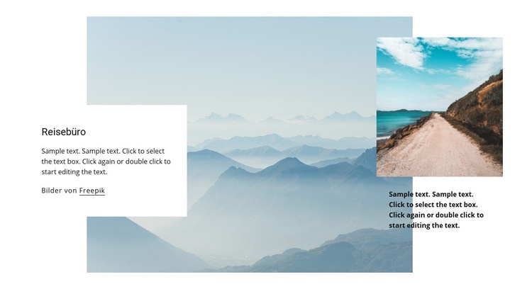 Jeder Urlaub ist anders Website design