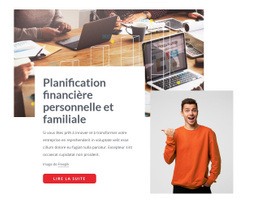 Une Conception De Site Web Exclusive Pour Planification Financière Familiale