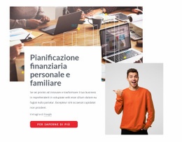 Pianificazione Delle Finanze Familiari - HTML5 Website Builder