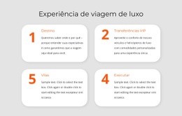 Ferramentas De Design Para Experiência De Viagem De Luxo