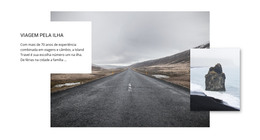 Viagens Pela Ilha - Código Do Modelo HTML