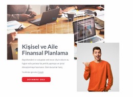 Aile Finansmanı Planlaması - HTML5 Website Builder