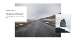 Ada Turları - Web Sitesi Modeli Ilhamı