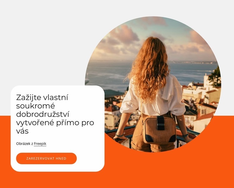 Udělejte si výlet s námi Šablona CSS