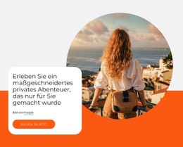 Gestalten Sie Ihre Reise Mit Uns Open-Source-Vorlage