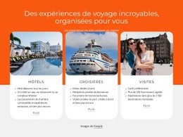 Conception De Sites Web Polyvalents Pour Hôtels, Croisières, Circuits