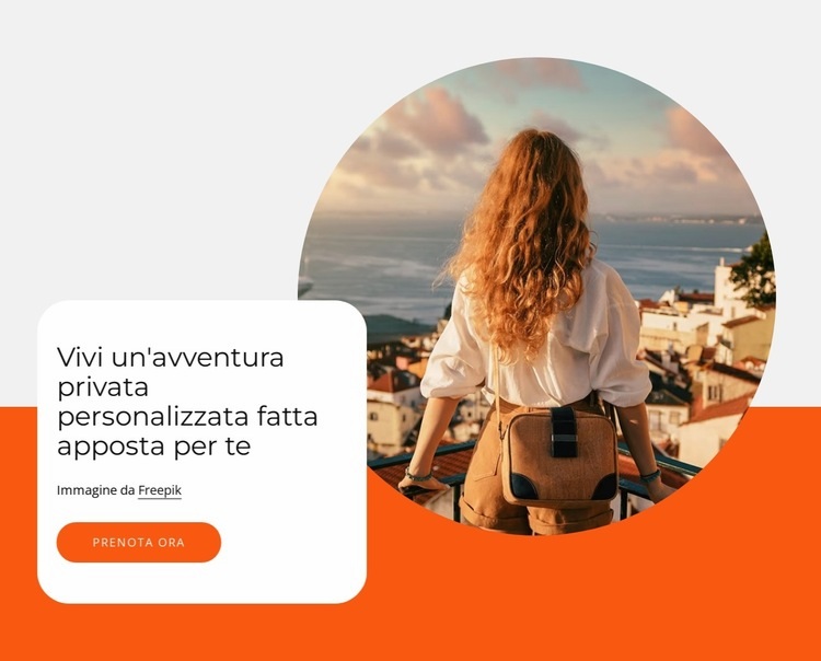 Realizza il tuo viaggio con noi Progettazione di siti web