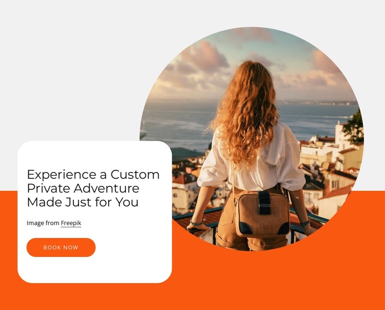 Craft your trip with us Joomla Page Builder