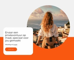 Premium Landingspagina Voor Stel Uw Reis Samen Met Ons Samen