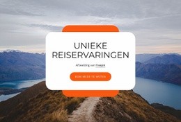 De Meest Unieke Ervaringen Ter Wereld - Aanpasbare Professionele Websitebouwer