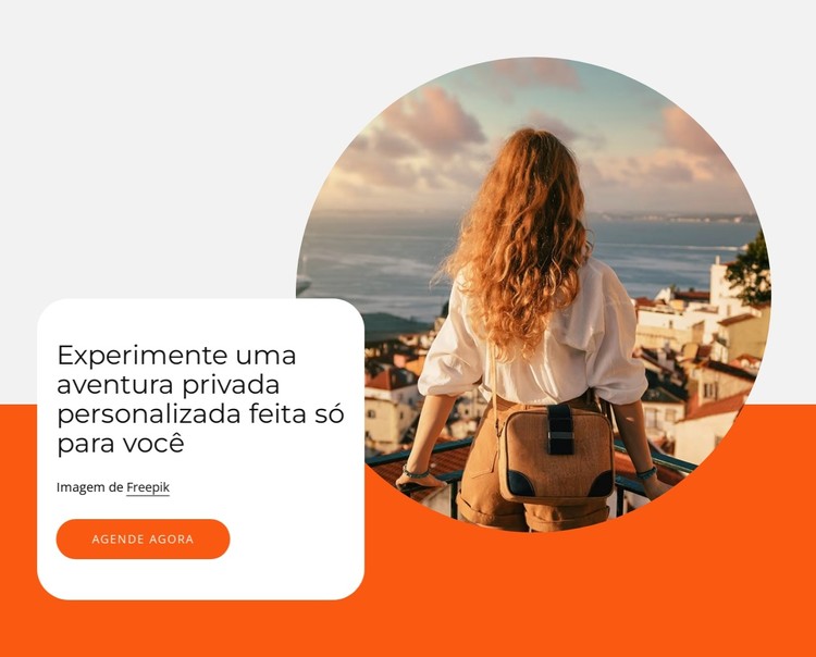 Crie sua viagem conosco Template CSS