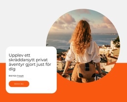 HTML-Webbplats För Gör Din Resa Med Oss