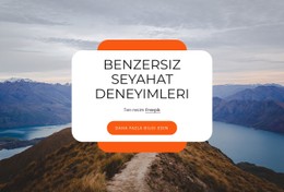 Dünyanın En Eşsiz Deneyimleri Için Ücretsiz HTML5