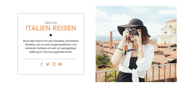 Italien Reisetouren WordPress-Theme