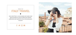 Italy Travel Tours Html Code Example