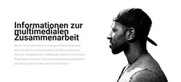 Nutzen Sie Die Multimediale Zusammenarbeit - Einfaches Website-Design