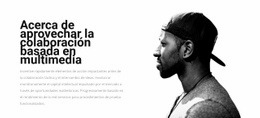 Aproveche La Colaboración Basada En Multimedia - Diseño De Sitio Web Sencillo