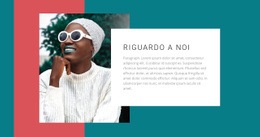 Foto A Colori Di Moda: Trascina E Rilascia La Pagina Di Destinazione