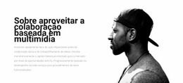 Aproveite A Colaboração Baseada Em Multimídia - Design De Site Fácil