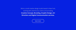 Text About Our Company - Modern One Page Template