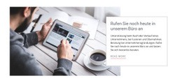 Globale Niederlassungen - Responsives Website-Modell