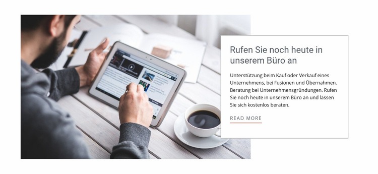 Globale Niederlassungen Landing Page