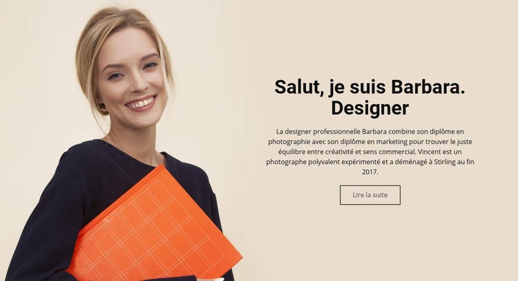 Meilleur designer de la ville Modèle de site Web