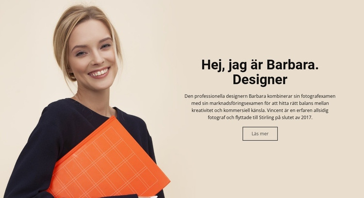 Bästa designern i staden CSS -mall