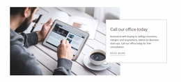 Global Offices - Responsive Website Mockup