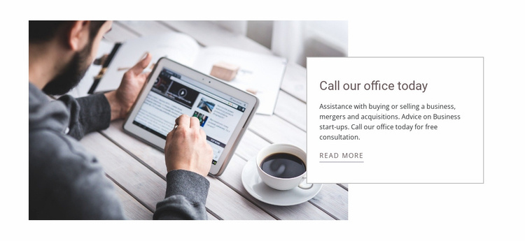 Global offices Website Template
