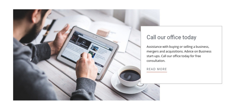 Global offices Wix Template Alternative