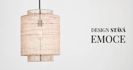 HTML Stránky Pro Design Je Emoce